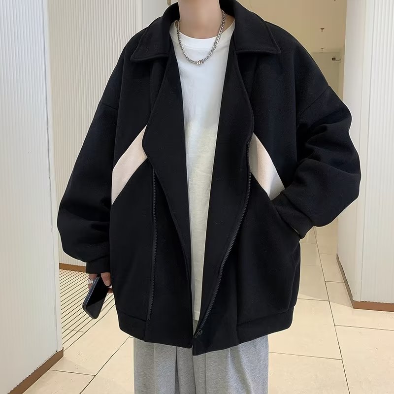 Chaqueta de todo fósforo 2024 para hombres, primavera y otoño, chaqueta de marca de moda coreana, otoño casual para hombres, ropa para jóvenes estudiantes