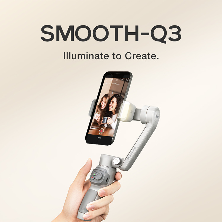 [ Product] Zhiyun S M O O T H Q3 Three-axis Mobile Phone Stabilizer Handheld Gimbal Shooting Gimbal
