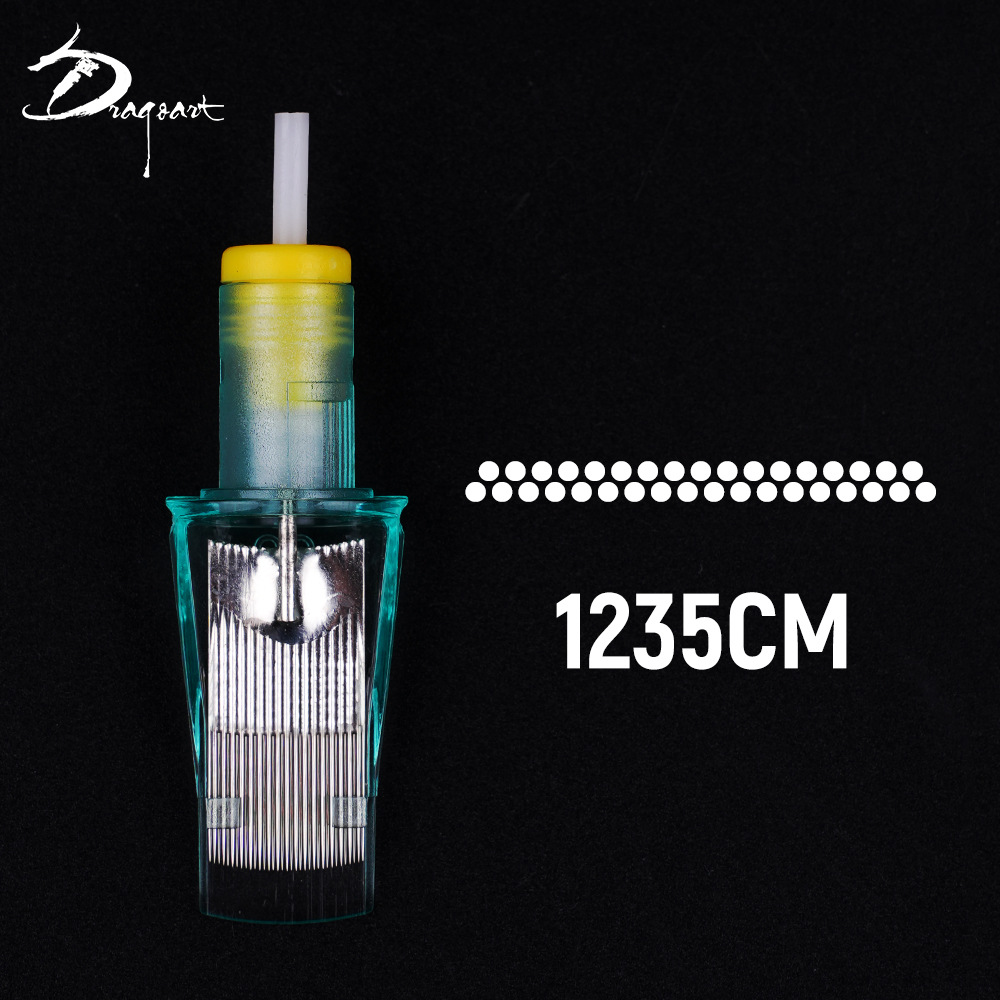 Equipo de tatuaje de Arte de dragón gran fila tatuaje aguja integrada 49 aguja arco niebla gran fila tatuaje aguja