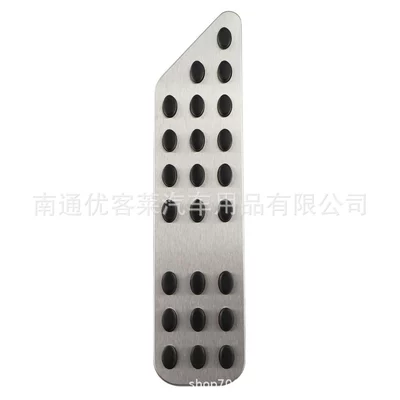 Dekorativ pedal başlıqları aluminum alloy anti-skid accelerator - rest