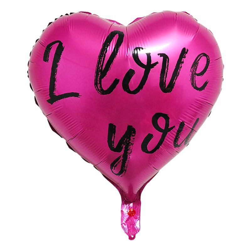 Little Red Book Hot Sale 2025 Globos voladores de Nochevieja Globos de San Valentín Globos de confesión de amor de 18 pulgadas Globos de compromiso