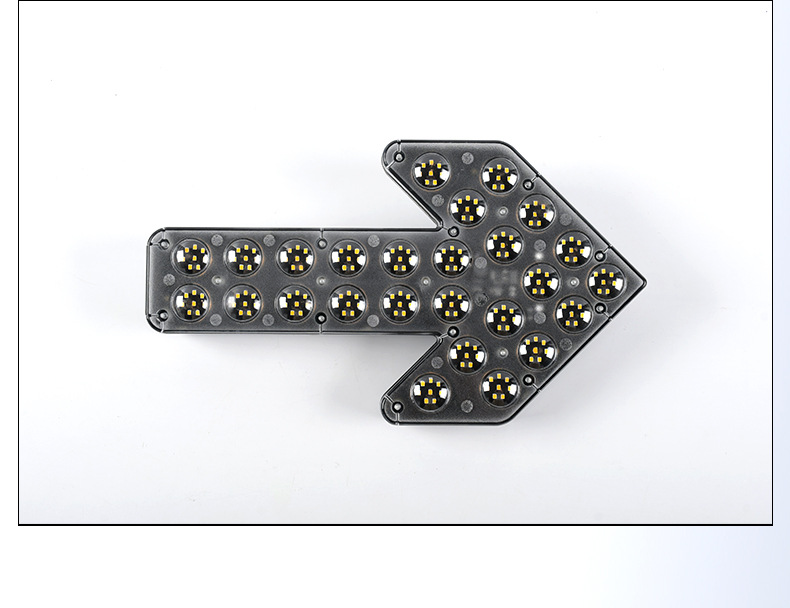 Sprinkler arrow indicator led sanitation sweeper guide light car double flash warning turn signal indicator
