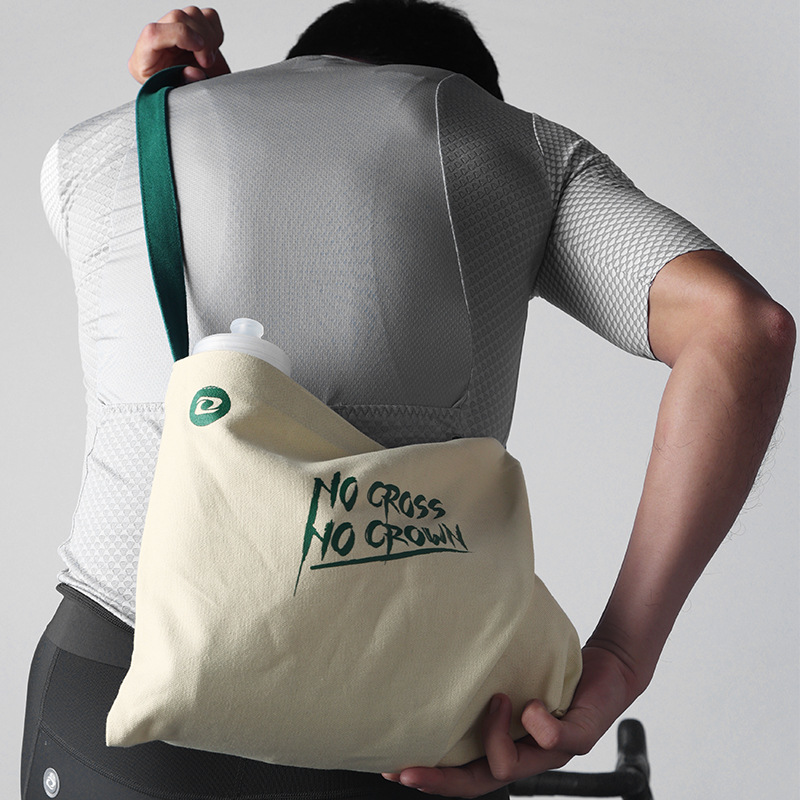 兰帕达骑行补给袋帆布单肩包大容量骑行斜挎袋自行车户外骑行用品