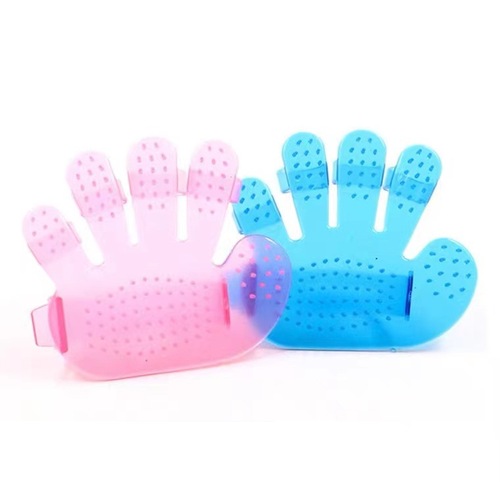 Dog Bath Brush Massage Five Finger Gloves Pet Brush Cat Bath Supplies Comb Bath Brush Pet Supplies
