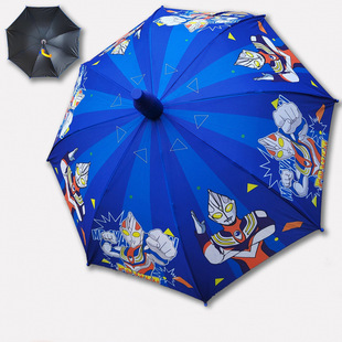 Digital Printing Children's Animation Cartoon Primary School Students Thermal Transfer Printing Waterproof Case No Dripping Case Children's Sunny Umbrella