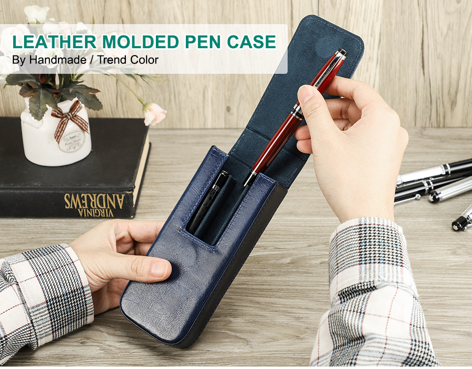 Blue Pen Holder