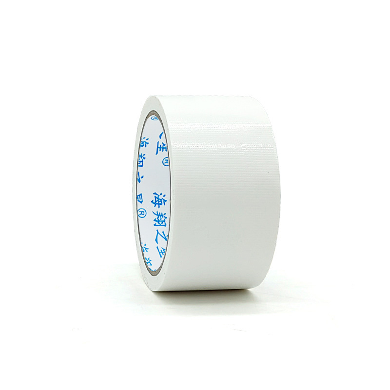 Cinta de tela a base de tela de alta viscosidad de color, cinta de tela fácil de rasgar y sin costuras, cinta de mantillo impermeable, cinta de tela de malla de decoración