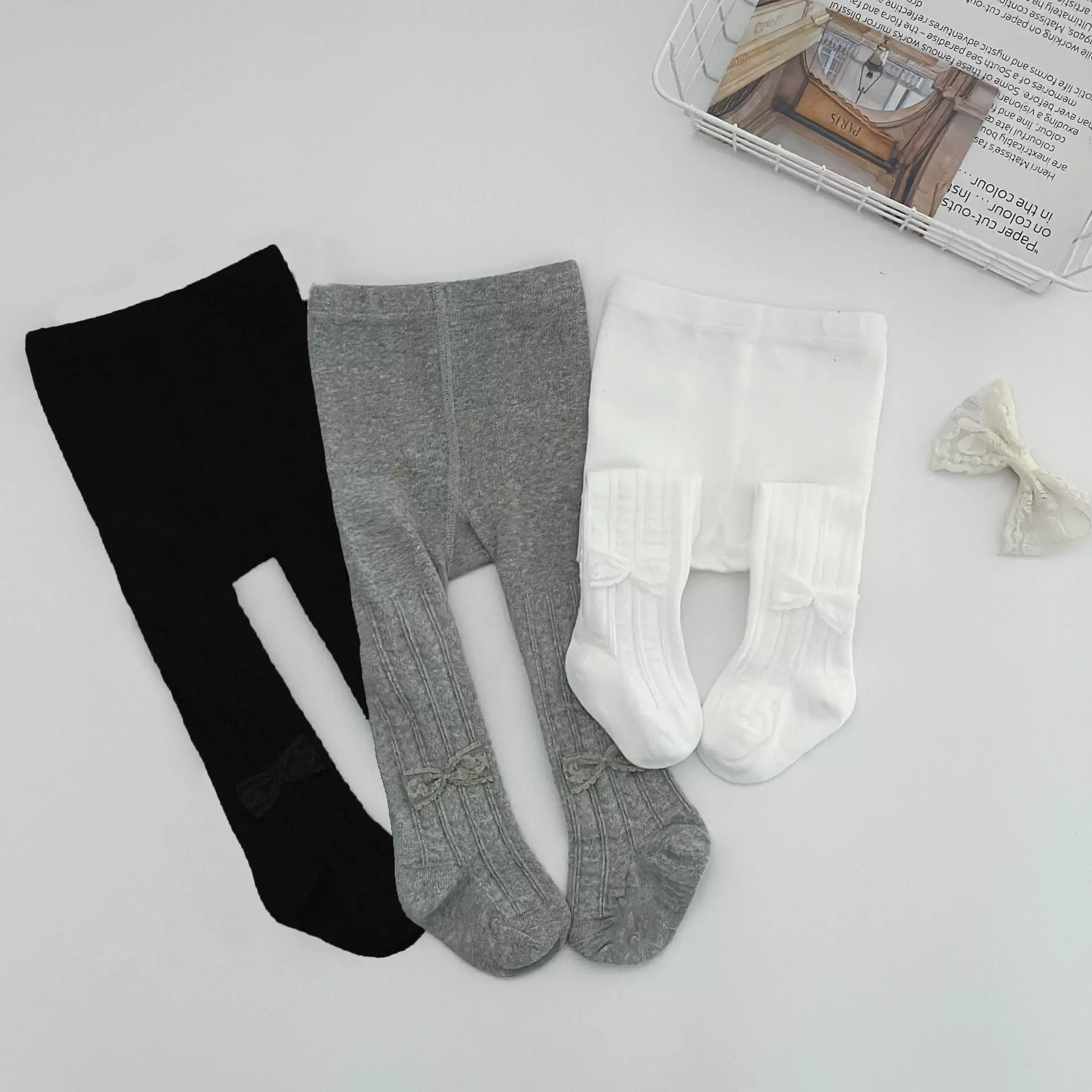 婴儿打底裤春秋季棉质大pp儿童连裤袜女童连体袜新生儿宝宝打底袜