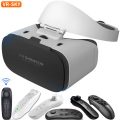 クロスボーダーVR SHINECON千幻VRメガネ魔鏡g 19大画面携帯電話3d仮想現実ヘルメットパノラマ
