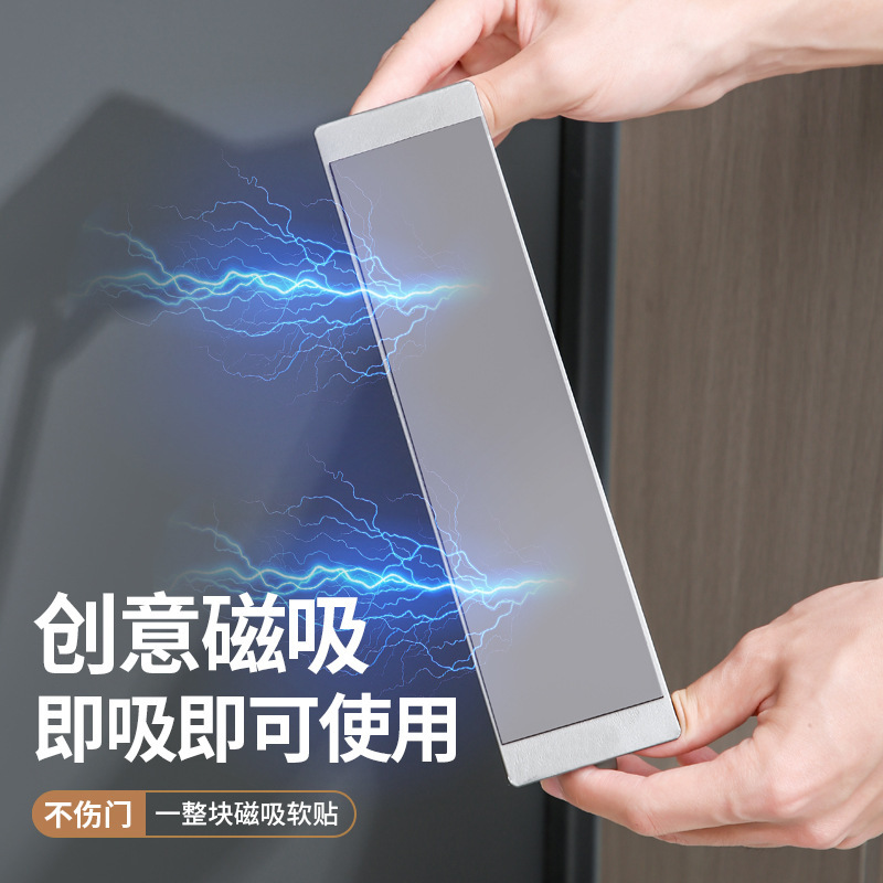 玄関ドア後磁気スリッパラック盗難防止ドア鉄ドアマグネット靴ラック壁掛けドア後磁気靴ラック収納ラック