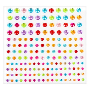 В наличии Новые DIY Акриловые Алмазные Наклейки Pearl GEM Crystal Diamond наклейки лицо этап макияж Алмазные наклейки