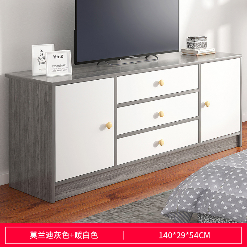 億家達テレビキャビネット現代簡易キャビネットリビングルーム小戸型寝室高キャビネットテレビキャビネット組合せ壁キャビネット|undefined
