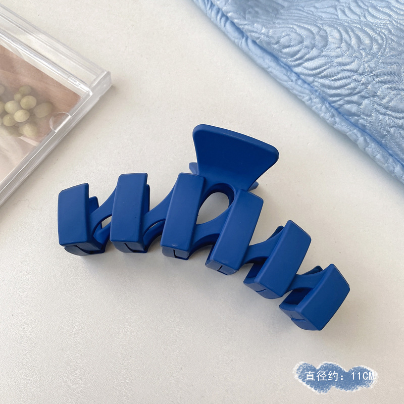 La parte posterior de la cabeza horquilla de perlas grande al por mayor pinza de metal ins pinza de tiburón sensación de alto nivel, simple, horquilla femenina