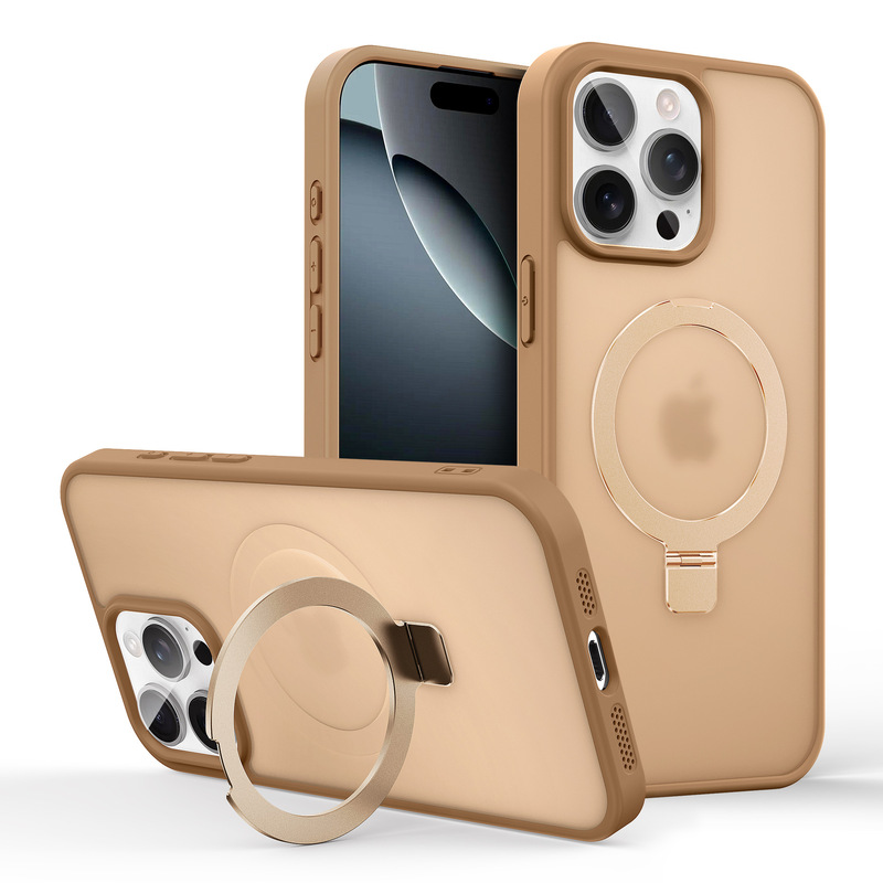 iPhone17proMax 磁気ホルダー携帯電話ケース肌の感触 Apple 16 つや消し 15 落下防止保護カバー 14 に適しています。|undefined