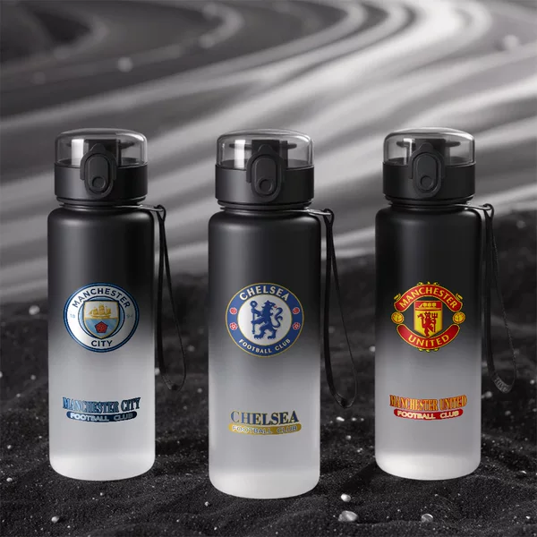 Football-Themed Fifa Club World Cup Water Cup, Manchester City, Miami, Dortmund Sports Gradient Cup, Team Fan Souvenir Gift