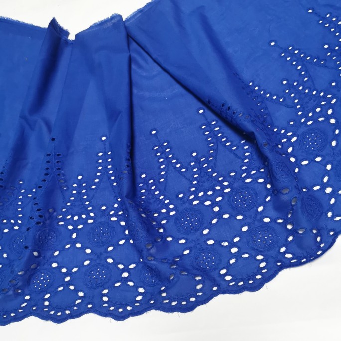 一米价 葡萄园手工刺绣花边衣裙领口袖口下摆接长棉布花边