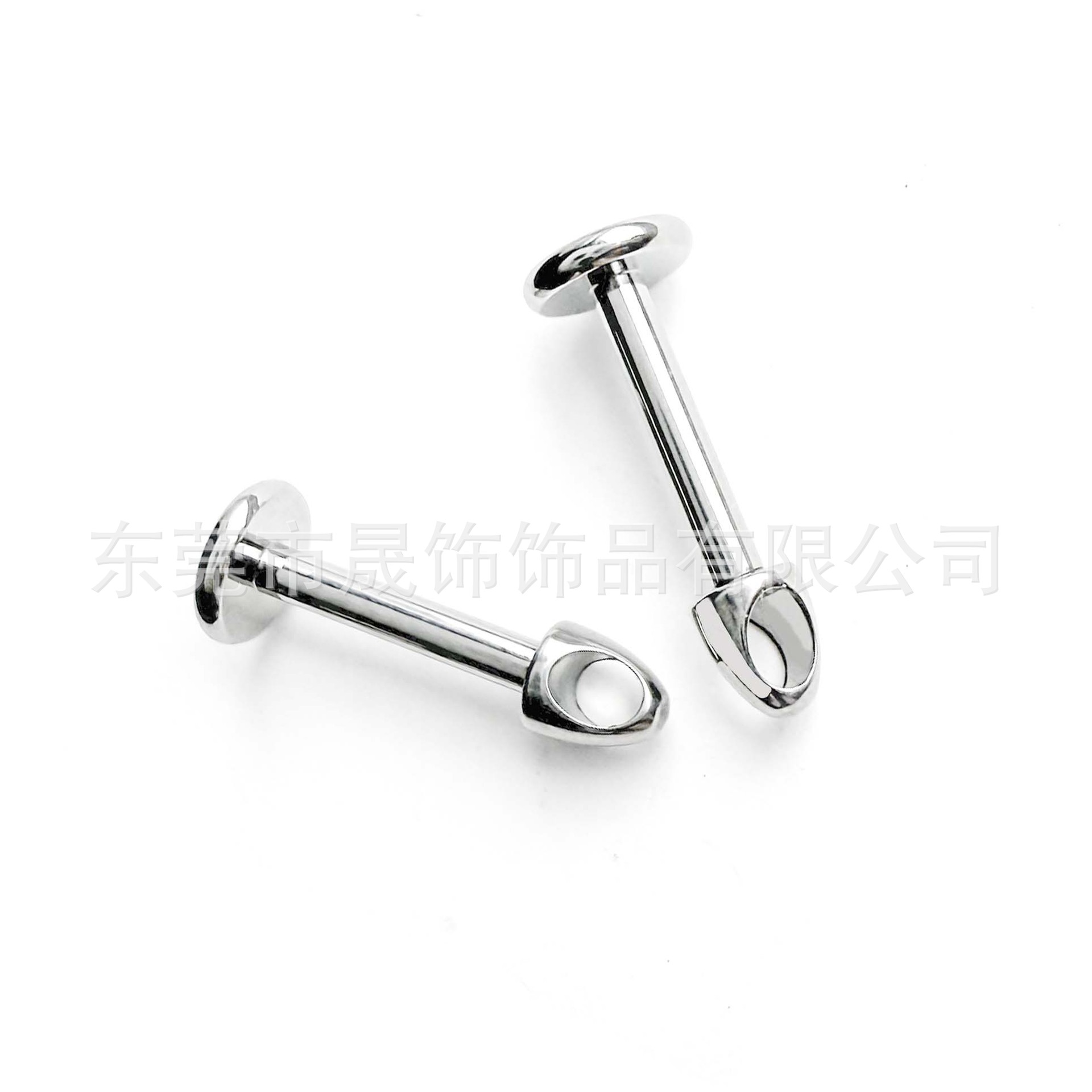 F136 Titanium 子弹头 Ear Stud Diy Pendant Accessories 外牙挂饰 Accessories G23 Implant Grade Titanium Piercing Jewelry Labret Stud