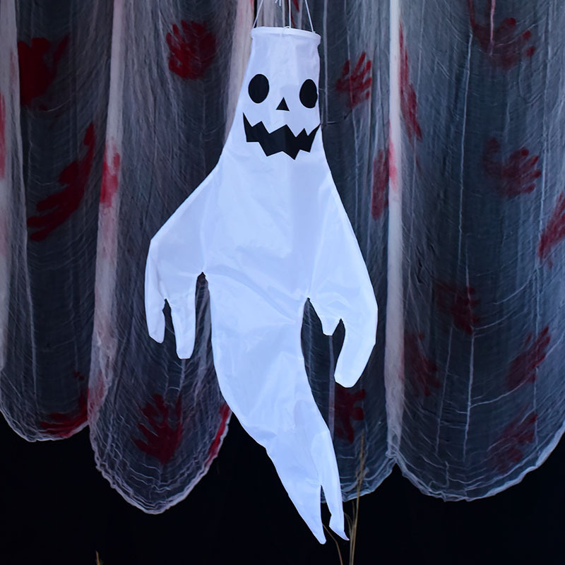 クロスボーダー爆型幽霊風向標ハロウィーン装飾発光幽霊が幽霊の部屋の密室のシーンに道具を配置する|undefined