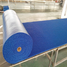 定制6MM门口大厅丝圈地毯卷材可裁剪整卷PVC防水防滑蹭土静音