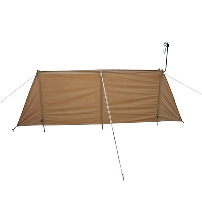 Outdoor Camping Barbecue Polyester Cotton Stove Envelope Lightweight and Easy to Carry Outdoor Camping Equipment (Çadırlar) - light-brown-single