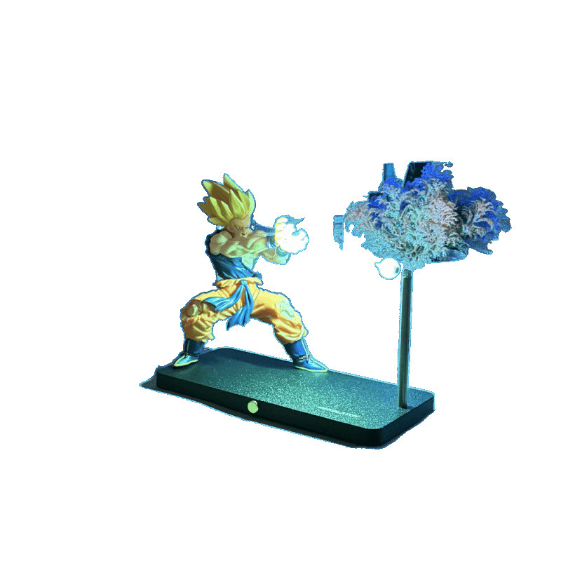 Tortuga Qigong Wave Wukong Linterna nocturna suspendida Dragon Ball Adornos de la mano alrededor de hombres y mujeres