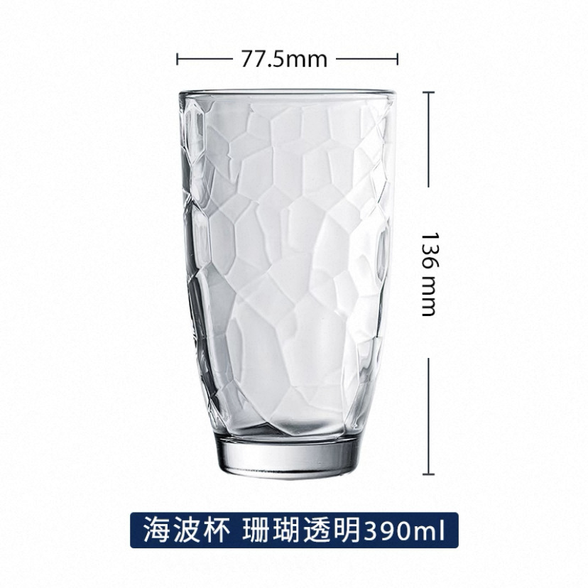 Gorno vidrio temperado tazas de restaurante tazas de té tazas de fresa resistentes al calor tazas de jugo tazas de whisky tazas de vino