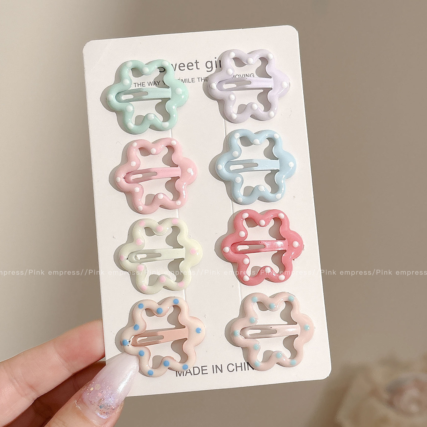 Broches para Cabello BB con Estrella de Cinco Puntas Aleación para Mujeres