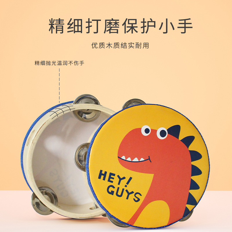 Fábrica al por mayor Orff instrumento musical 5 piezas Traje de instrumento musical de percusión para niños Kindergarten educación temprana traje de material didáctico