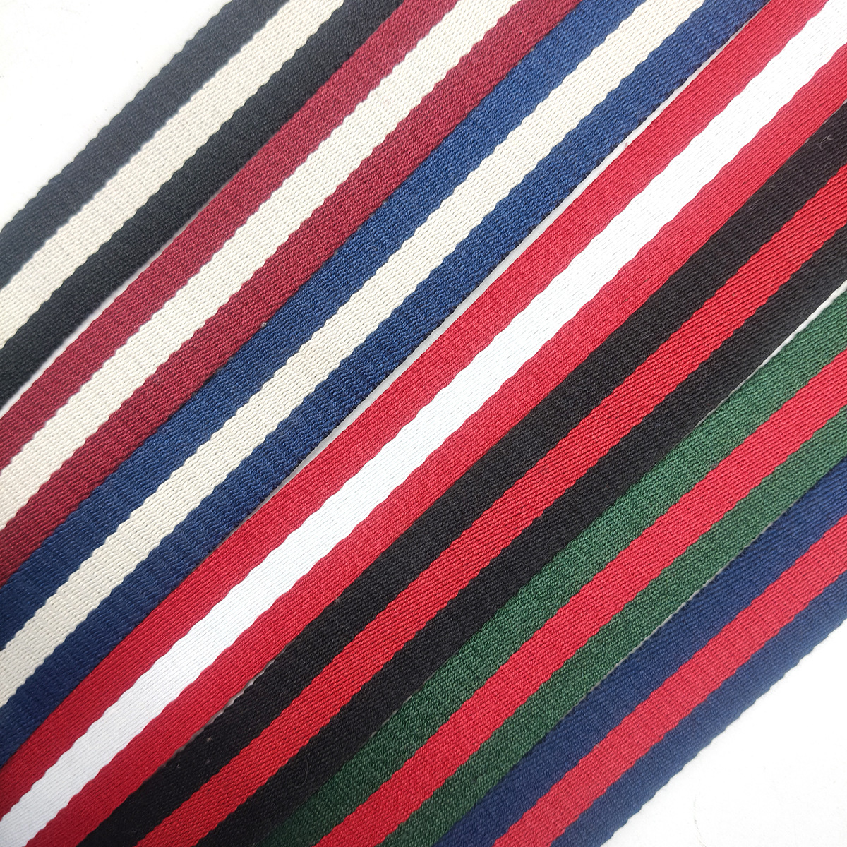 3.2 / 3.8 / 5cm poliéster-algodón de color medio 2.2mm espesado twill kettle mano banda accesorios bolsa de color banda