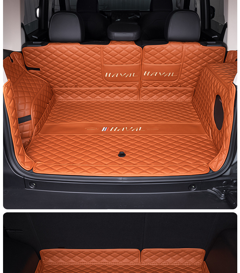 Suitable for 25 Models of Haval Raptor Trunk Mats, Fully Enclosed Raptor Interior Modification Special Car Trunk Mats