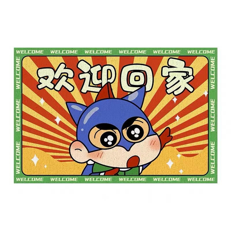 Baño doméstico absorción de agua almohadilla de pies de dibujos animados de forma especial almohadilla de suelo de barro de diatomeas secado rápido se puede cortar almohadilla de pies de puerta de baño