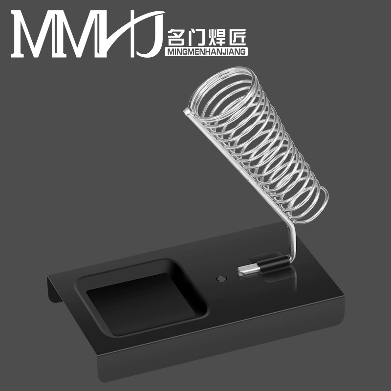 Производители электрического держателя паяльника простая стойка типа фиксатора Luo железо с пружинной полкой цельнометаллическая рама для паяльника