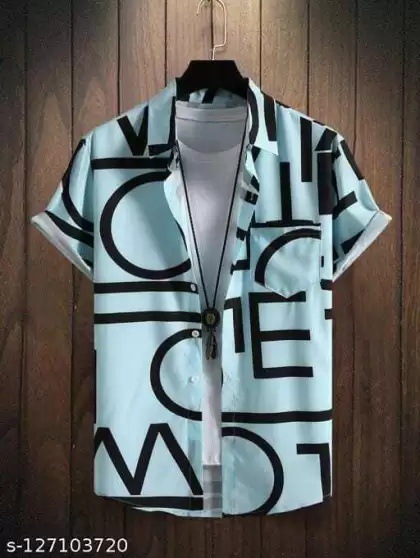 Camisa estampada en 3D de Hawaii, estación independiente de Amazon, camisa de manga corta de playa con solapa explosiva, diseño de soporte