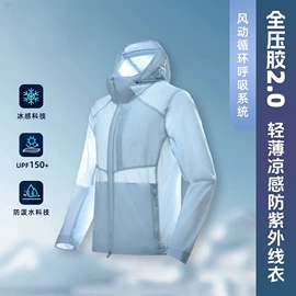 冲锋衣、裤;户外皮肤衣/防晒衣;软壳衣裤