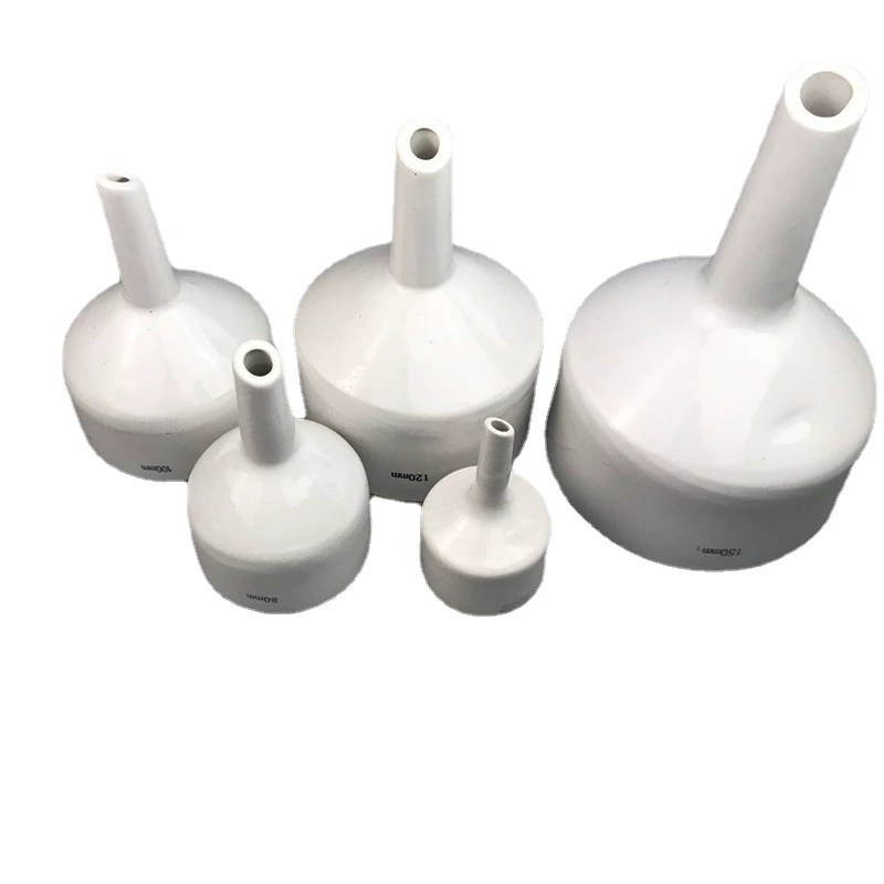 Shanghai Heqi Мощный производитель Воронка Бюхнера Асфальтовое устройство Лабораторная керамическая воронка Стеклянный инструмент