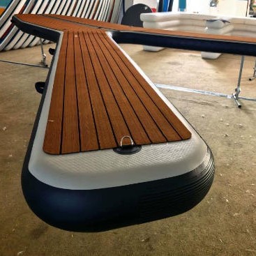 Inflatable Floating PVC Dock Platform 6m x 1.4m Commercial Jet Ski Swim Dock with Pump key features
