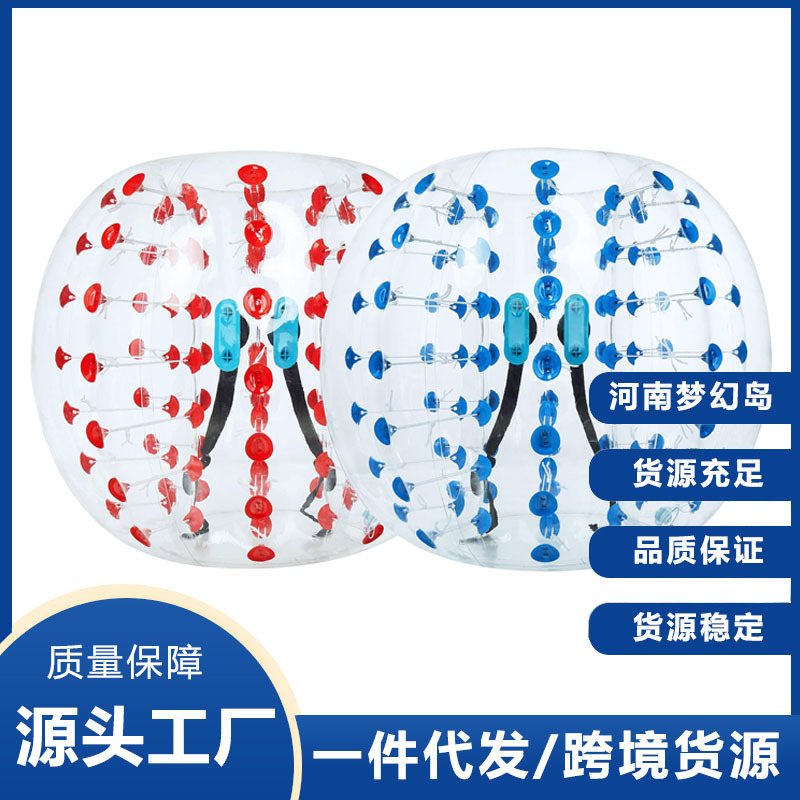 Fabricantes al por mayor diversión bola de choque inflable billar bola de choque inflable para niños bola de choque inflable
