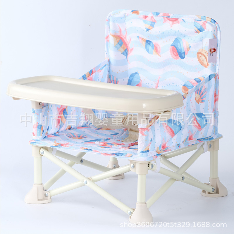 Baby Dining Chair Outdoor Foldableable Camping Style Travel Portable Floral Chair Extra Thick High Quality 600D Kidsren's Beach Chair