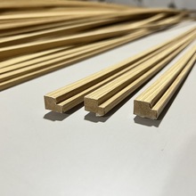 相框线条批发 源头厂家直供密度板贴纸相框木线 PVC包覆线条批发