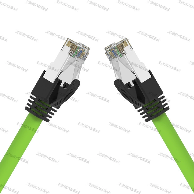 RJ45 Категория 6e экранированный 10G сетевой кабель промышленный drag chain PROFINETCAT.6A Ethernet кабель PUR