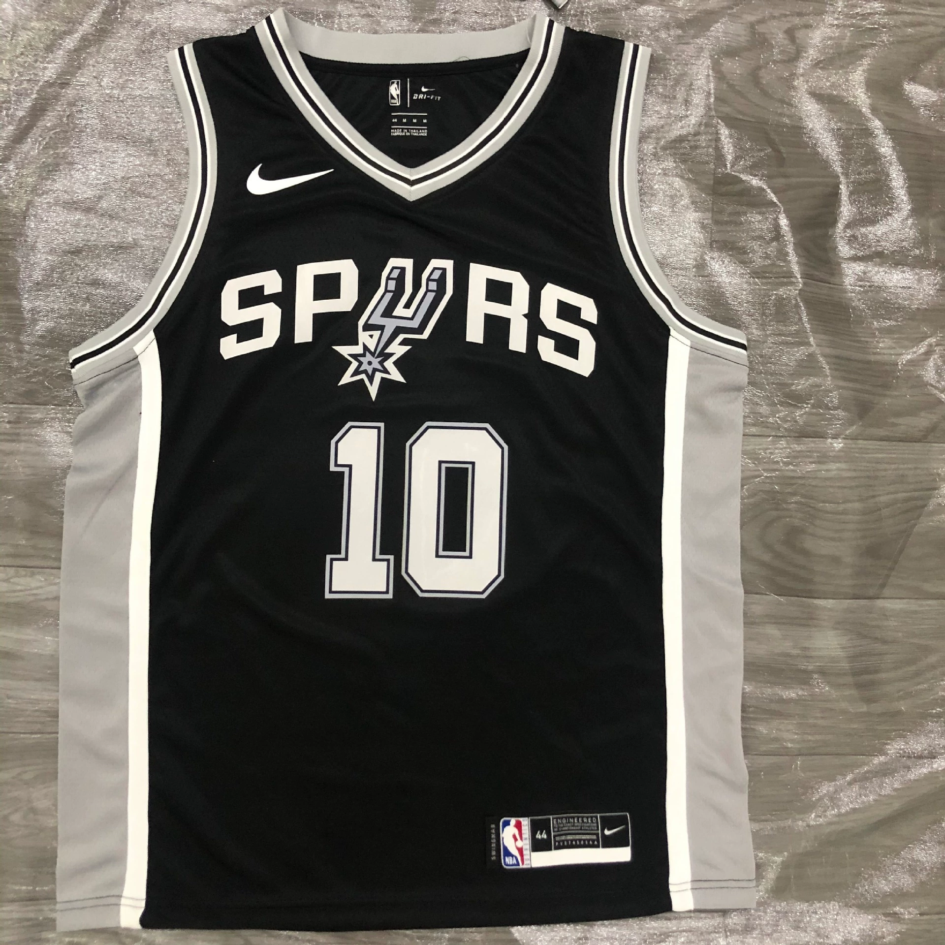NBA горячий пресс Spurs №21 Дънкуан №2 Леонард №10 Дерозан №20 Джинобили NBA майка