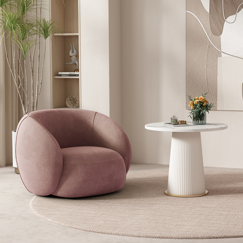 Salón de belleza sala de descanso departamento de ventas negociación sofá individual mesa redonda combinación de balcón sofá silla sala de estar