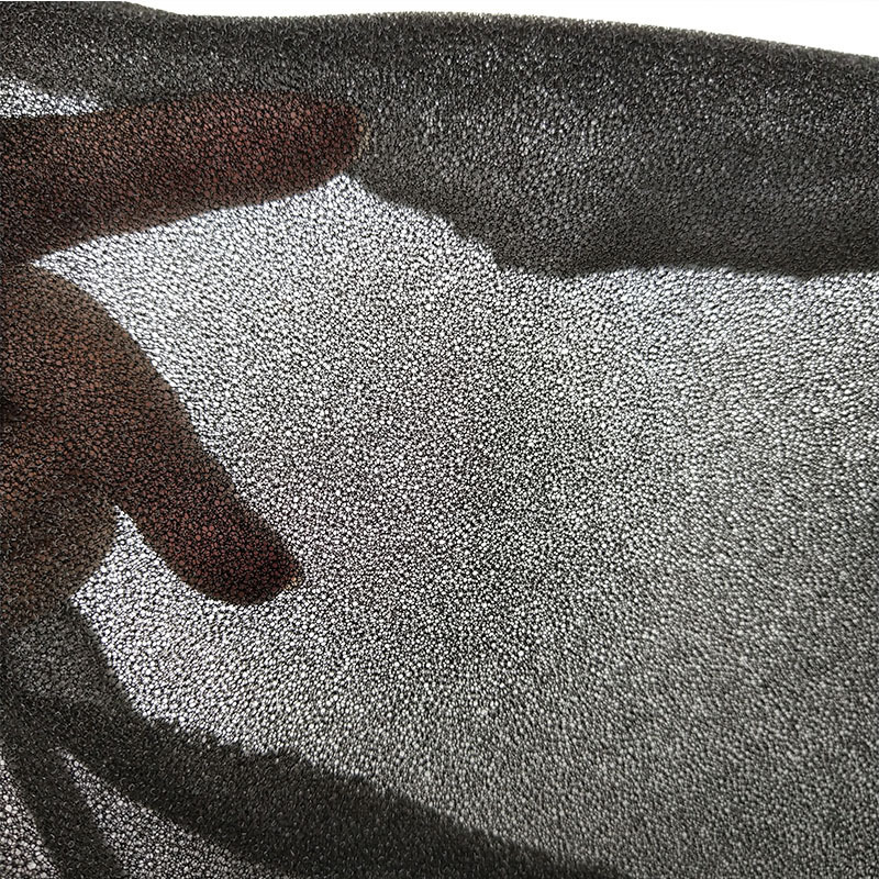 厂家批发 吸尘器过滤网棉 黑色10-60ppi爆破过滤海绵 量大价优