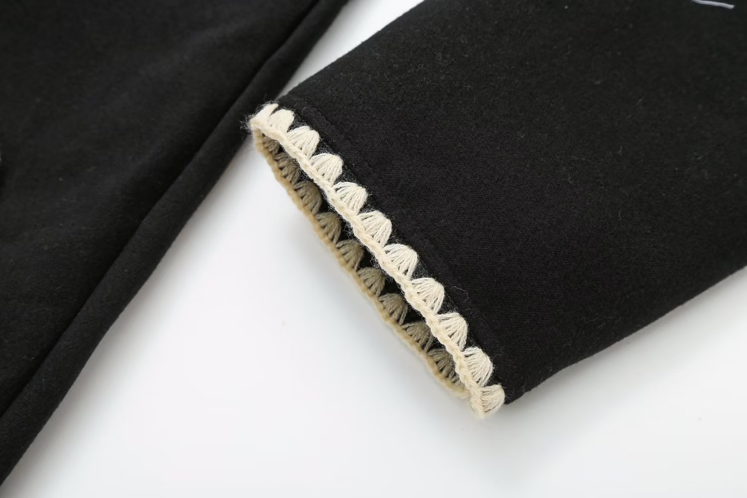 Abbigliamento donna autunno piccolo profumo stile contrasto colore temperamento casual con sciarpa cappotto giacca di lana bifacciale_voghion.com