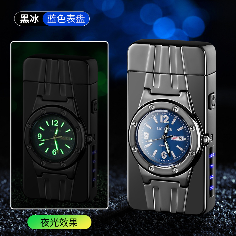 블랙 아이스 블루 다이얼