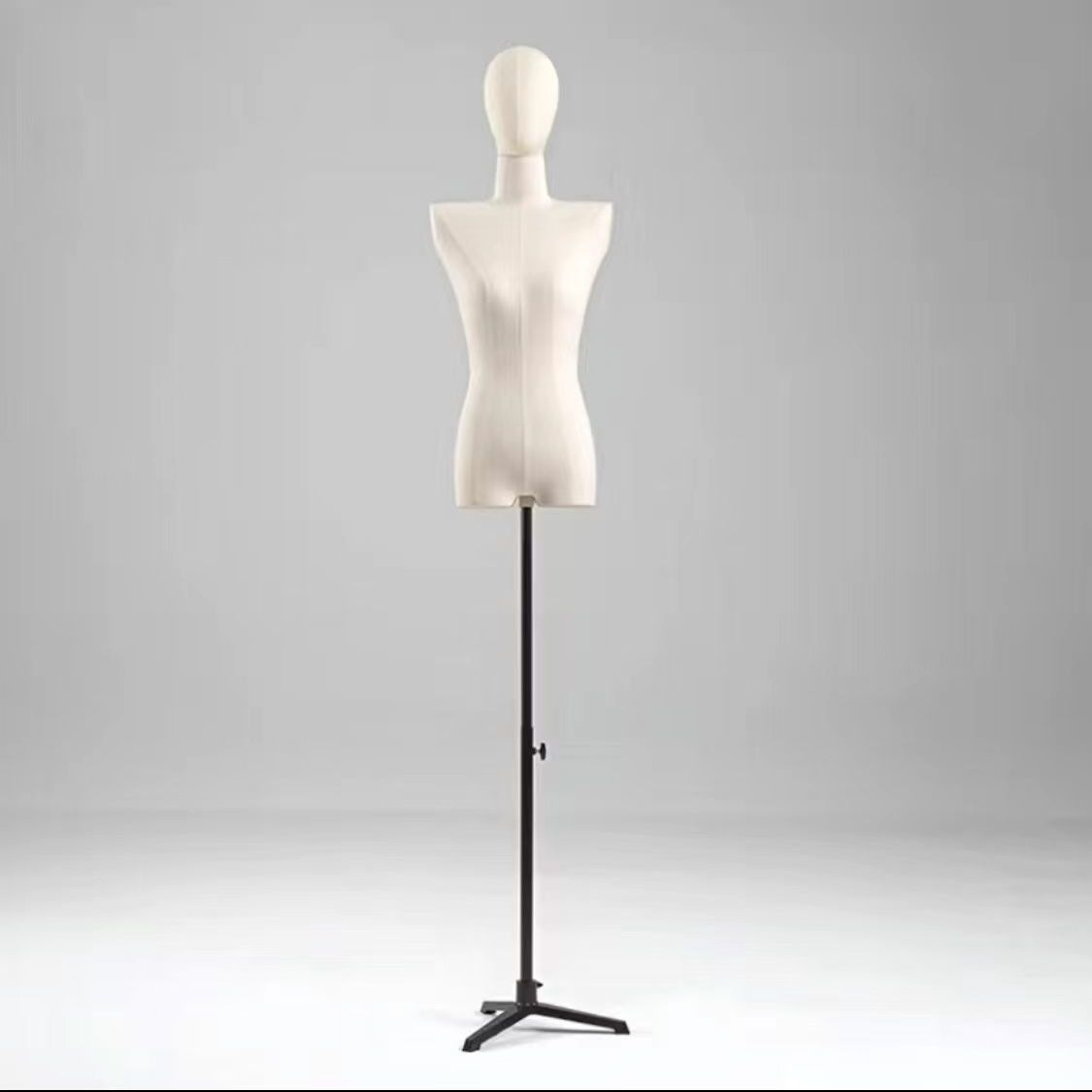 Modelo de busto femenino accesorios hombros planos estante de ropa de estilo coreano estante de ventana maniquí estante de exhibición de cuerpo humano