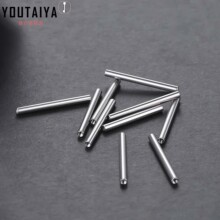 G23钛内牙外牙直杆弯杆舌钉耳钉眉钉耳桥唇钉穿刺饰品配件