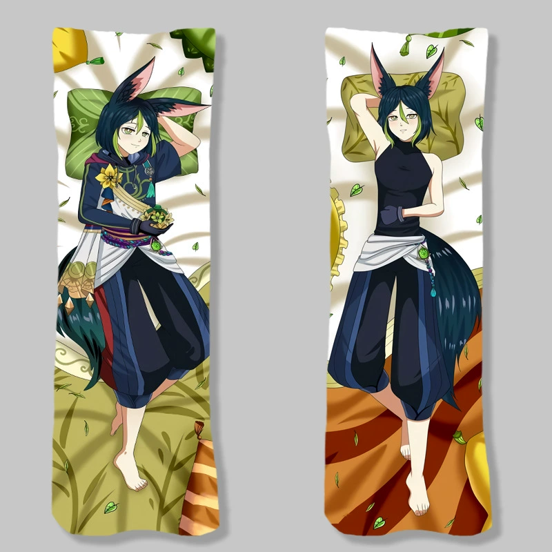 [新款推荐 原神提纳里二次元卡通日本动漫等身抱枕套dakimakura] → Новинка: Дунари Тинари из Гиёцуку, подушка-дакимакура full body