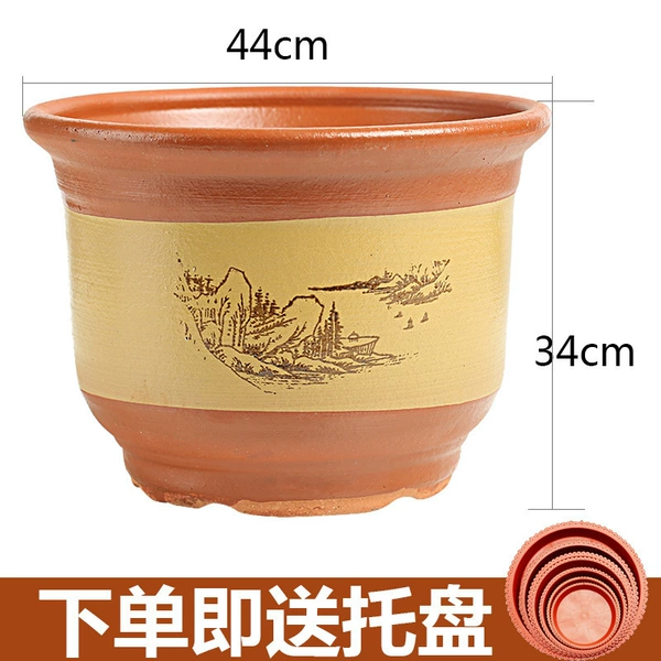 Yellow pot diameter 44 (1 pot)