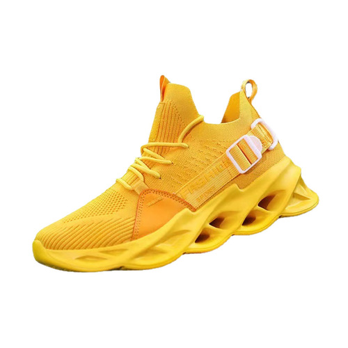 Summer new fashionable men's shoes Korean fashionable breathable men's shoes mesh running shoes casual sports shoes men's wholesale